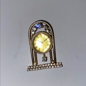 Vintage Clock Pendant